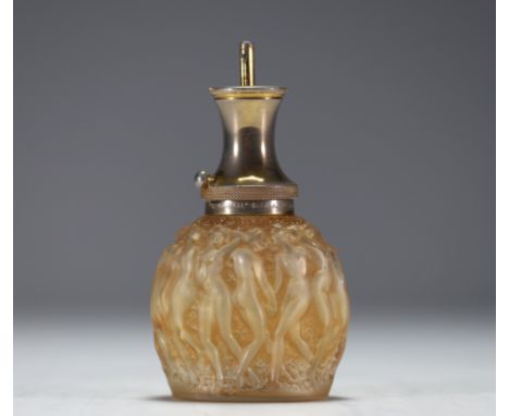 Rene LALIQUE (1860-1945) Molinard - Calendal model perfume atomiser in moulded pressed glass, 1927. - Weight: 300 g - Shippin
