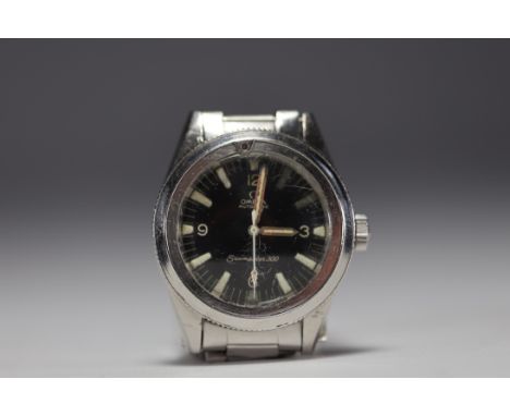 Omega - Seamaster 300 watch, Omega calibre 552 self-winding, ref 165.014, circa 1966. Rare Omega watch from the series of thr