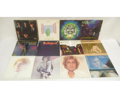 Collection of LPs and 45s to inc. The Rolling Stones, Motorhead, Barry Manilow, The Beatles, The Monkees, Thin Lizzy, Eagles,