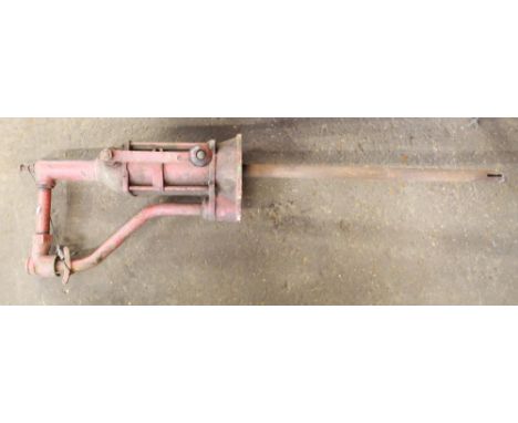 Vintage oil dispenser and petrol pump tap