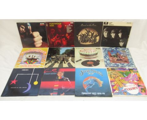 Collection of LPs to inc, The Rolling Stones, The Beatles, Gordon Lightfoot, Don McLean, Fleetwood Mac, The Who, Rod Stewart,
