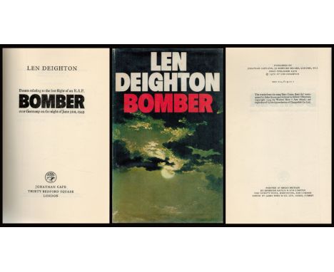 Bomber Events relating to the last flight of an R. A. F. Bomber over Germany on the night of June 31st, 1943, by Len Deighton