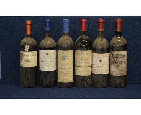 Assorted wine to include Chateaux La Verriere Bordeaux 2000, Chateua Haut-Rousseaux Bordeau 1998, Chateau Leoville Baton 1984