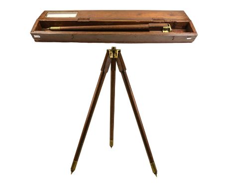 (cased) with tripod mounting and not matching tripod (2)Condition report: Tripod stands approx 29", 74cm high