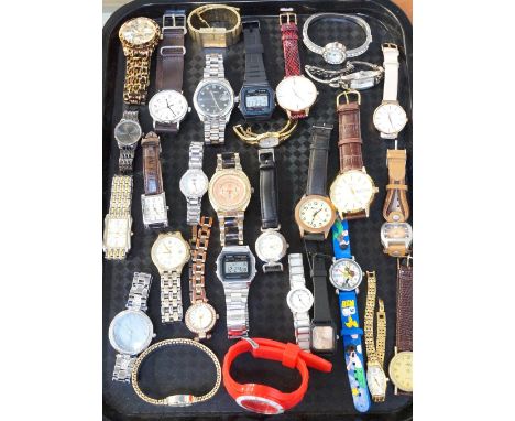 SELECTION OF LADIES AND GENTLEMEN'S WRISTWATCHESincluding Guess, Timex, Rotary, Casio, Sekonda, Next, Rotary, Sekonda, Accuri