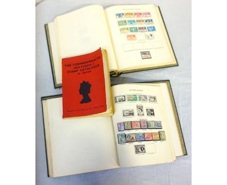 TWO 'NEW AGE' STAMP ALBUMS (Stanley Gibbons Ltd.)containing British Commonwealth Queen Elizabeth II Issues (from 1952), a sto