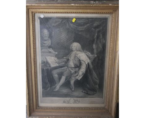 A PAIR OF PORTRAIT ENGRAVINGS 'LORD MANSFIELD' AND 'ADAM DUNCAN', gilt framed and glazed, 61 x 42 cm  (2)