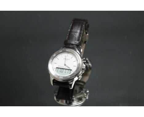 A MENS TISSOT 1853 T TOUCH CLASSIC WRIST WATCH, T083420A, Dia 4.25 CM