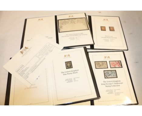 Four Harrington and Byrne stamp issues including The United Kingdom 1840 One Penny Used Mulready Envelope (£249 in 2017), The