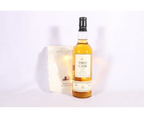 HIGHLAND PARK 1975 23 year old single cask Highland Scotch whisky, distilled 31st March 1975, cask number 4341, bottle number