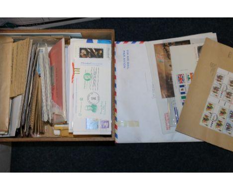 Quantity of used and new U.S stamps, groups of First Day Covers including the Space Shuttle launch, first day of issue postal