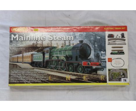 Hornby OO gauge model railways R1032 Mainline Steam electric train set with 4-6-0 tender locomotive 8544 LNER, etc., boxed 