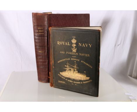 Navy &amp; Army Illustrated Volume 1 edited by Commander Charles N Robinson RN, published by Hudson &amp; Kearns circa 1895-7