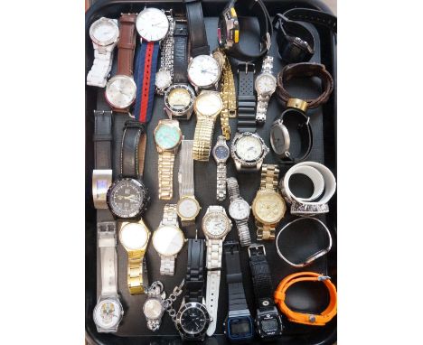 SELECTION OF LADIES AND GENTLEMEN'S WRISTWATCHES
including Casio, Calvin Klein, Guess, Emporio Armani, Michael Kors, Lorus, A