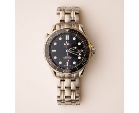 GENTLEMAN'S OMEGA SEAMASTER PROFESSIONAL WRISTWATCH
the black dial marked 'Co-Axial Chronometer 300m / 1000ft', with date ape