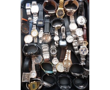 SELECTION OF LADIES AND GENTLEMEN'S WRISTWATCHES
including Storm, Casio, Next, Accurist, Replica Rolex and Replica Emporio Ar