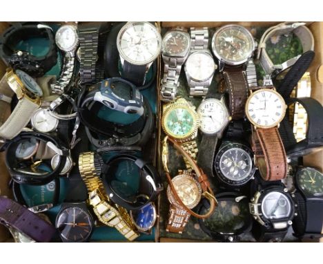 SELECTION OF LADIES AND GENTLEMAN'S WRISTWATCHES
including Fossil, DKNY, Casio, Swatch, Sekonda, Guess, Limit, Timex, Thomas 