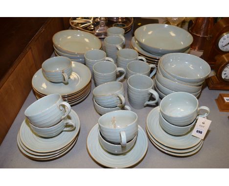 Fifth Studio stoneware dinner and tea service, comprising: dinner plates, tea cups, mugs, breakfast bowls, and others.
