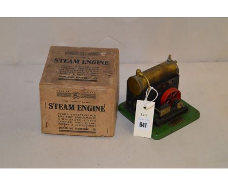 A Signalling Equipment Ltd. model steam engine, in original box.