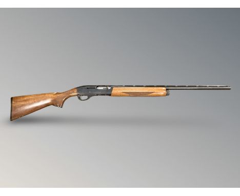 A Remington 1100, 20 bore semi-automatic shotgun, numbered R028001K, barel 25". Do Not Bid unless you hold a valid Section 2 