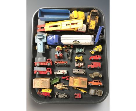 20th century die cast cars and delivery vans including Lone Star, Tonka, etc.