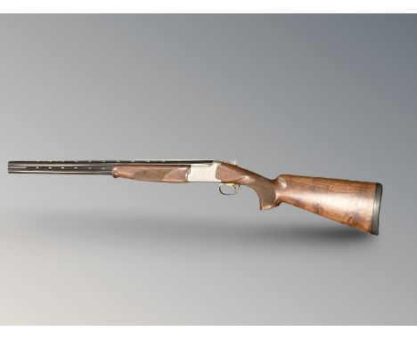 A Browning 525, 12 bore over / under single trigger multi-choke shotgun, 30" barels,  numbered 02890MT151. Do Not Bid unless 