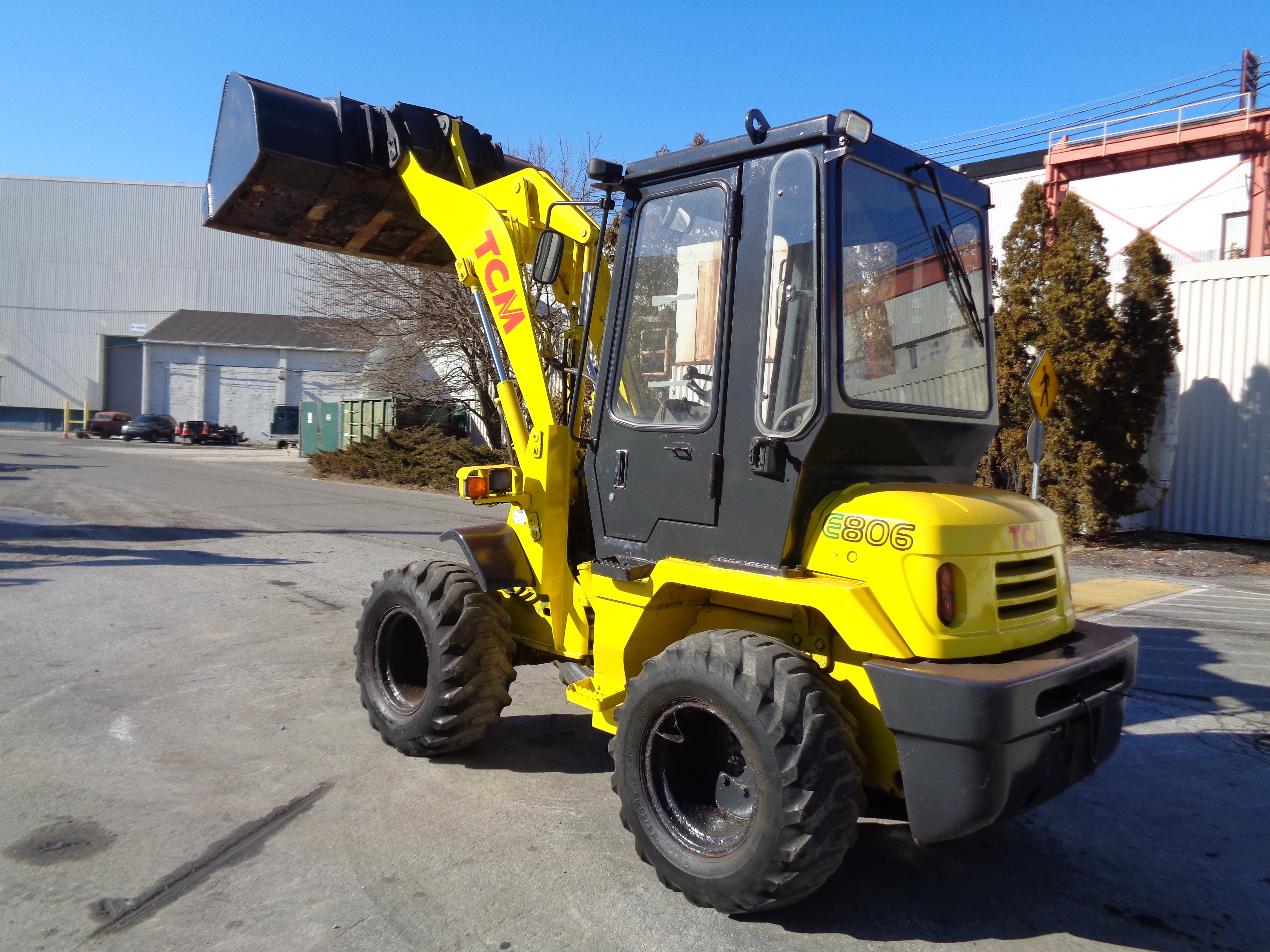 TCM E806-2 Wheel Loader - Enclosed Cab - 4x4 Make: TCM Model: E806-2 ...