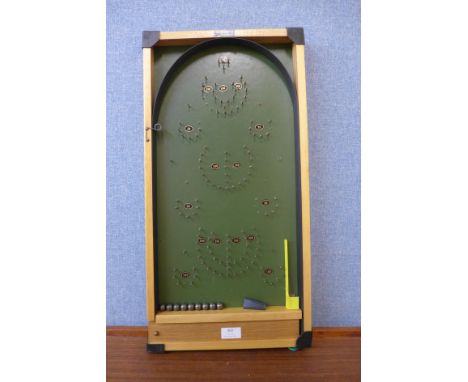 A vintage Kay bagatelle board 