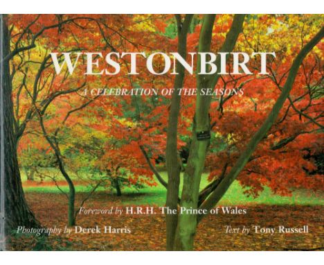 Westonbirt A Celebration of the Seasons by Tony Russell Hardback Book 1995 First Edition published by Woodland publishing som