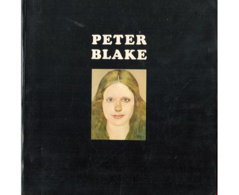 Signed Book Peter Blake Tate Gallery Exhibition 1983 Softback Book First Edition plus Signed "The Owl and The Pussycat" Souve