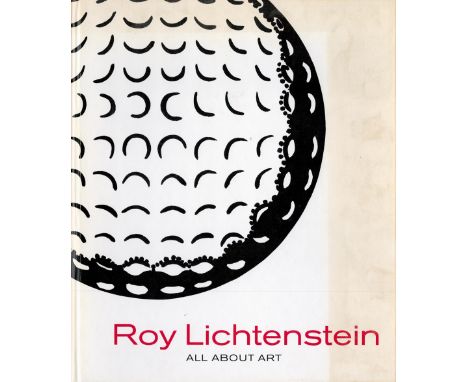 All About Art by Roy Lichtenstein Hardback Book 2003 First Edition published by Louisiana Museum of Modern Art some ageing go