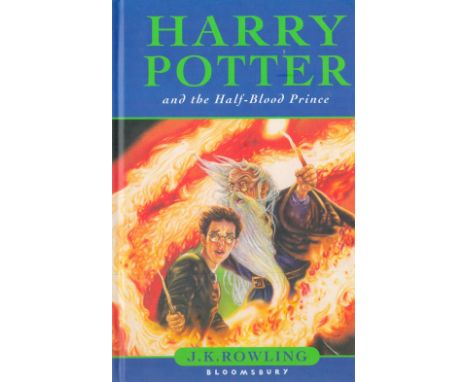 Harry Potter and the Half Blood Prince by J K Rowling Hardback Book 2005 First Edition published by Bloomsbury Publishing Plc