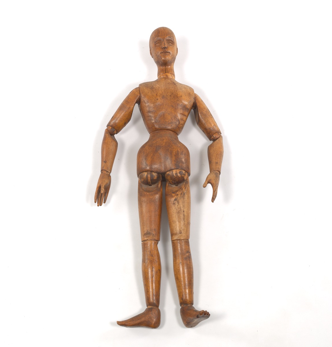 wooden articulated artist model