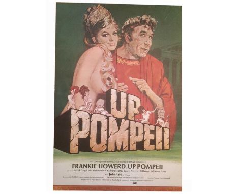 An original British one sheet poster for Up Pompeii (1971) from the Studio Canal Archive at Pinewood Studios.Size approximate