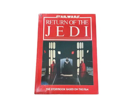 A signed copy of Star Wars: Return of the Jedi - The Storybook Based on the Film, bearing the signature of Harrison Ford (Han
