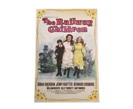 An original British one sheet poster for The Railway Children (1970) from the Studio Canal Archive at Pinewood Studios.Size a