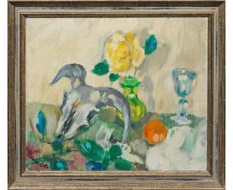 Jan Waclaw Zawadowski ("Zawado")(1891 Skobelka/Woiwodschaft Wolhynien/Polen - 1982 Aix-en-Provence) Stillleben mit Blumen, Or