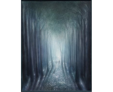 Friedrich Hechelmann(Geb. 1948 Isny im Allgäu)TannhäuserMinutiös gemalte, mit effektvollen Glanzlichtern und dramatischer Lic