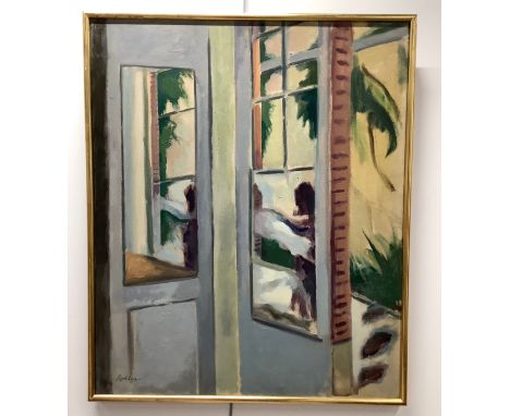 Guy Lindsay Roddon (British 1919 - 2006). Impressionist acrylic on canvas, signed lower left 'Roddon'. Width 63.5cm&nbsp;x He