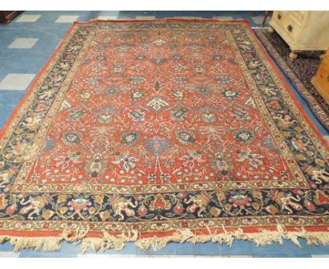 An Antique Persian Tabriz Carpet  