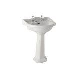 vogue davenport 2TH basin and pedestal new