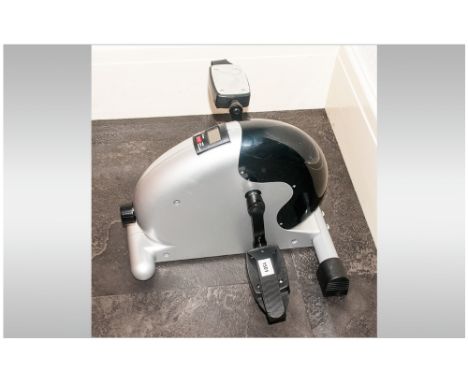 Floor Standing Cycling Exercise Machine, electric settings for measuring calories, distance, timer, reps etc.