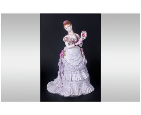 Royal Worcester Limited Numbered Edition Figure 'A Royal Presentation; RW 4586. Modeller Joan Bromley. Issued 1995. Number 10
