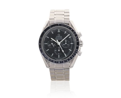 Omega. A stainless steel automatic chronograph bracelet watchModel: Speedmaster ProfessionalReference: 3570.50.00Date: Purcha