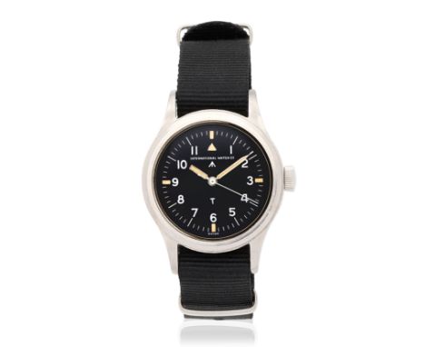 International Watch Co. A military issue stainless steel manual wind wristwatchModel: Mark XIDate: Circa 1950Movement: Jewell