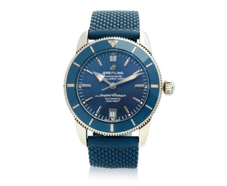 Breitling. A stainless steel automatic calendar wristwatchModel: SuperOcean Heritage II B20Reference: AB2010161C1S1Date: Purc
