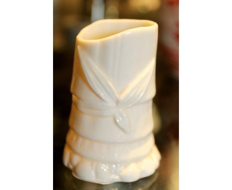 Royal Worcester small bamboo vase dated 1899