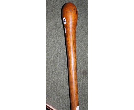 Knobkerrie style walking stick / club