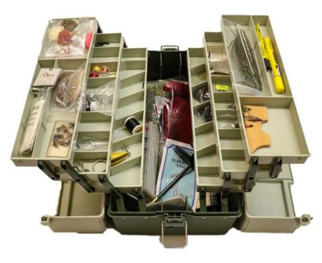 to include Orvis chest waders, Simms wading boots, Berghaus gaiters, pvc thigh waders, Loop jacket, Englands inflatable vest,