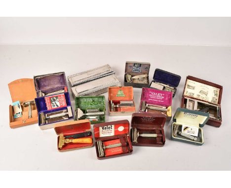 An assortment of Vintage Safety Razors, including Gillette, Wilkinson, Ever-Ready, Darwin, Allegro and many more (parcel) no 